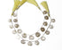 Natural Golden Rutile Faceted Heart Drops, 12-14 mm, Rich Color, Rutile Gemstone Beads, (RTG-HRT-12-14)(535)