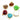 Gold Plated Faceted Heart Bezel, 18 mm, multiple gemstones, (BZC-5000) - Beadspoint