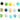 Gold Plated Faceted Coin Connector,12 mm, multiple gemstones, (BZC-7224) - Beadspoint