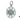 Pave Diamond Enamel Evil Eye Pendant, (DEM-4079) - Beadspoint