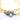 Sterling Silver heavy Chain w/ Pave Diamond Clasp, Elongated Links (DCHN-12) - Beadspoint