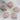 Gold Plated Faceted Rose Quartz Coin Connector, 18 mm (BZC-7293 ) - Beadspoint
