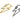 Sterling Silver Lightning Bolt Carabiner, 38x15 mm, (SS-1039) - Beadspoint
