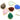 Gold Plated Faceted Pear Drop, 18x24 mm, multiple gemstones, (BZC-7426) - Beadspoint
