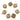 Gold Plated Faceted Smokey Topaz Cushion Connector, 14 mm, (BZC-7525) - Beadspoint