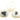 Gold Plated Faceted Fancy Solar Quartz Pendant, 32x37 mm, (BZC-8104) - Beadspoint