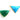 Gold Plated Faceted Triangle Bezel, 22x30 mm, Multiple Colors, (BZC-9016-GNX) - Beadspoint