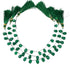Green Onyx Faceted Tear Drops, 6x9-7x10 mm, Rich Color, Onyx Gemstone Beads, (GNx-TR-6x9-7x10)(240)