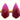 Gold Plated Dyed Ruby Faceted Arrowhead Bezel, 30x15 mm, (BZC-9141) - Beadspoint