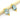 Gold Plated Blue Topaz Faceted Oval Shape Bezel Connector, 7X9-8X10 mm, (BZCT-1085) - Beadspoint