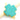 Gold Electroplated Turquoise Cross Bezel Connector, 25 mm, (BZCT-1102) - Beadspoint