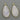 Gold Plated Rainbow Moonstone Smooth Pear Bezel, 25X15 mm, (BZC-2011) - Beadspoint