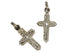 Pave Diamond Cross Charm, (DCH-110)