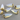 Opalite Electroplated Point Pendant ,(BZC9064/OP) - Beadspoint