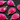Fuschia Hot Pink Chalcedony Faceted Pear Bezel, (SSBZC7392-B) - Beadspoint