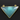 Aqua Chalcedony Faceted Arrow Head/Triangle Bezel, (BZC9016/AQUA) - Beadspoint