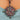 Pave Diamond Multi Sapphire Starburst Pendant -- DP-1813 - Beadspoint