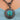 Pave Diamond Turquoise Sun Pendant -- DP-1776 - Beadspoint