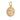 14K Solid Gold Pave Diamond Crecesent Moon & Stars Medallion,  (14K-DP-078)
