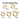 14K Gold Filled Spring Ring Clasps with Closed Ring, 5mm, 5.5mm, 6mm, 7mm & 8mm Close Spring Ring Clasp, (GF-450C)