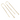 14K Gold Filled U Earring Threader with Ring, Threader Cable Chain w/Ring and Threader Box Chain w/Ring (GF-822)