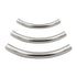 Sterling Silver Curved Tube 2 mm, 7 Sizes, (SS/1645)