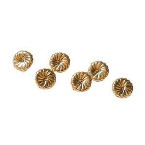 14K Gold Filled Earring Back, Swirl Ear Nut Back in 3 Sizes - 5mm, 7mm and 9mm, Wholesale Bulk Pricing, (GF-705)