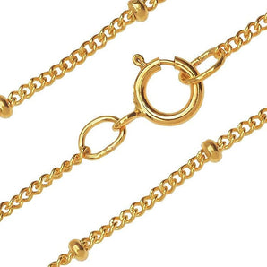 14k Gold Filled Satellite Chain, 1mm w/1.9mm Ball, (GF-SATL-1.1MM)