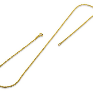 14k Gold Filled Rope Chain, 1.1 mm, (GF-ROPE-1.1MM)