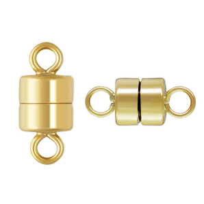 14K Gold Filled Magnetic Clasp, 4.5mm Magnet Clasp, (GF-473-4.5)