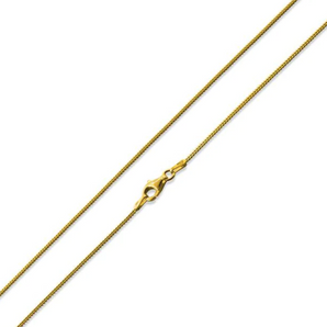 14k Gold Filled Curb Chain, 1.5 mm,  (GF-Curb-1.5MM)