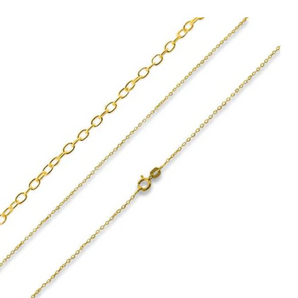 14k Gold Filled Cable Chain, 1.2 mm, (GF-CABLE-1.2MM)