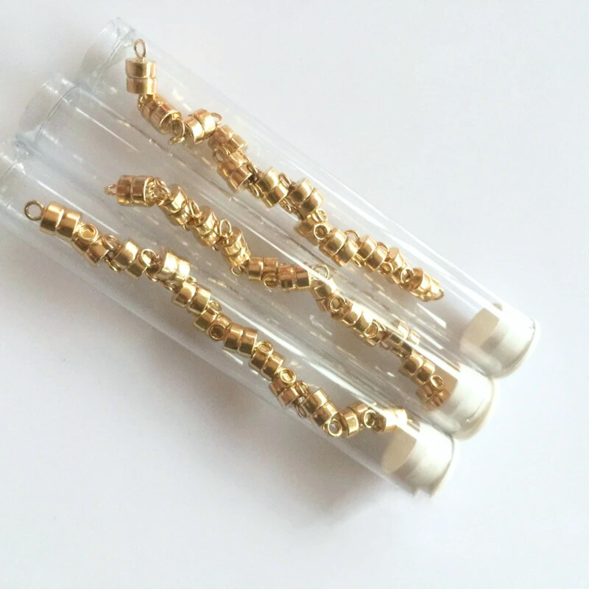 14K Gold Filled Magnetic Clasp, 4.5mm Magnet Clasp, (GF-473-4.5)