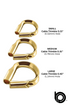 14K Gold Filled Wire Guard, Cable Thimble Available in 3 Sizes, (GF-755)