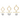 14k Gold Filled Ring Toggle Set, Toggle Clasp Set in 3 Sizes - 9mm, 11mm and 15mm, (GF-758)