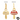 14k Solid Gold & Diamond Baby Mushroom Charm (14K-DCH-892)
