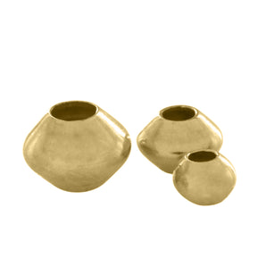 14k Gold Filled Rombo Bicone Bead, Gold Bicone Spacer Bead Available in 3 Sizes - 3mm, 4mm & 5mm