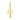 14k Solid Gold Diamond Baby Mushroom  Pendant,  (14K-DP-132)
