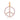 14K Solid Gold Pave Diamond Peace Pendant, (14K-DP-119)