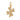 14K Solid Gold Pave Diamond Lucky Clover Pendant,  (14K-DP-090)