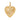 14K Solid Gold Pave Diamond Fluted Heart Medallion,  (14K-DP-079)