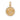 14K Solid Gold Pave Diamond Butterfly Fluted Medallion,  (14K-DP-077)