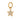 14k Solid Gold & Diamond Star Charm, (14K-DCH-880)
