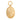 14K Solid Gold Pave Diamond Fluted Circle of Life Medallion,  (14K-DP-080)
