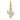 14k Solid Gold & Diamond Cactus Charm, (14K-DCH-875)