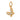 14k Solid Gold & Diamond Butterfly Charm, (14K-DCH-877)