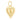 14k Solid Gold & Diamond Fluted Heart Pendant,  (14K-DP-164)