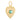 14k Solid Gold & Emerald Heart Pendant,  (14K-DP-173)