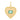 14k Solid Gold & Emerald Heart Pendant,  (14K-DP-173)