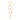 14k Solid Gold & Diamond Thunderbolt Pendant,  (14K-DP-159)